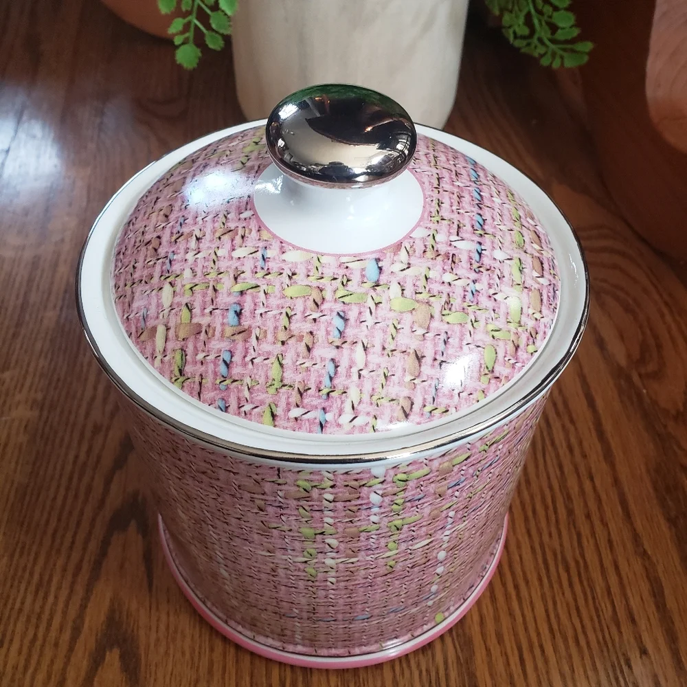 Sherpa Dog Biscuit Jar Puppy Cat Animal Treat Jar